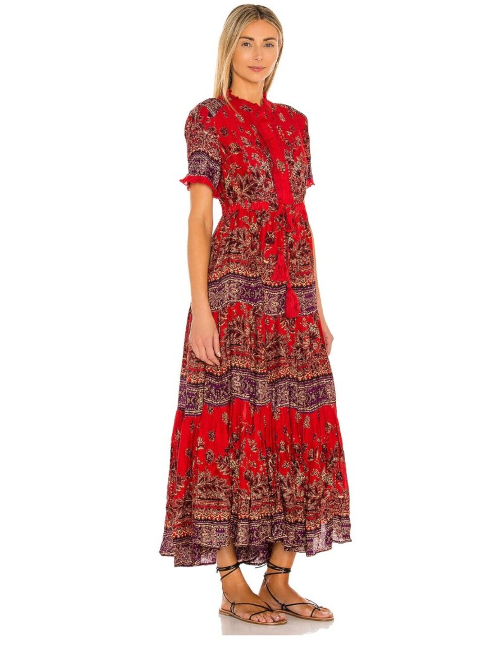 Free People Rare Feelings Maxi Dress - Size Small